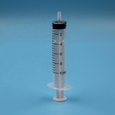 China Single Use Disposable Medical Plastic Luer Lock Syringe With Needle for sale