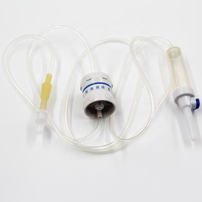 China Sterile Medical IV Infusion Set IV Drip Giving Set With Flow Regulator for sale