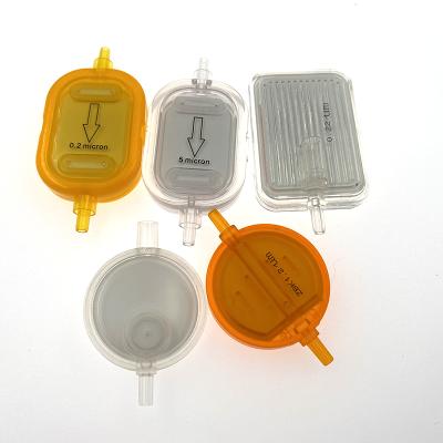 China Factory supply best price single use 0.2 micron precision IV disposable filter for IV infusion set / extension set for sale