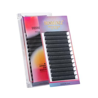 China Natural IRISMANLI 3D W C D Wholesale Handwoven Loop Lash Clover Lashes Premium Private Label Lash Extensions Supplier for sale