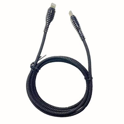 China Mobile Phones Charging WinRel USB Cable Factory Fast Charging Nylon Braided Zinc Alloy Data Cable Palladium 20W USB Cable For Hand Game for sale