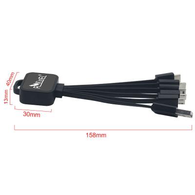 China 18 Multi-fuctional Pin Usb Data Cable Flexible 10ft Charging Cable for sale