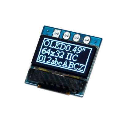 China OKOELEC 4 Pin Mono Color 0.49 inch 64x32 OLED micro Microdisplay SSD1315 IIC 0.49 0.49 inch OLED modules for sale