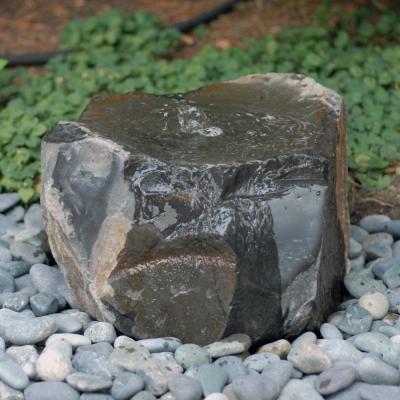 China Modern Natural Rock Stone Boulder Basalt Bowl Water Feature Rough Outdoor Home Indoor Indoor Basin and Garden Outdoor Yard for sale