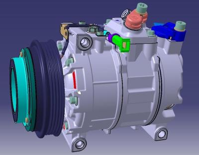 China Klimaanlagen-Kompressor-Wechselstrom 12V Denso für Selbstwechselstrom-Kompressor des Auto-1a zu verkaufen