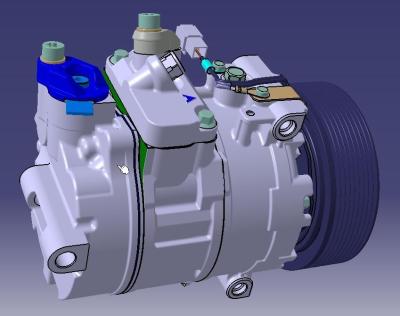 Chine compresseur électrique de climatiseur de compresseur à C.A. de Denso de réparation de compresseur d'Aircon de la voiture 12V à vendre