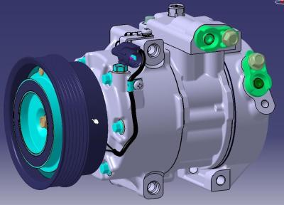 Cina 12 compressore automobilistico di CA di Delfi R134a del compressore del condizionatore d'aria dell'automobile di volt in vendita