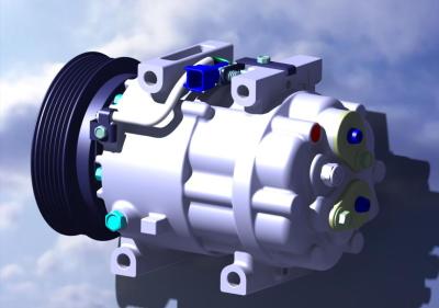 Chine Embrayage électrique 118.432mm de compresseur à C.A. du piston 12v à vendre