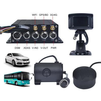 China Advanced Free Real-Time Tracking Platform DSM Driver Fatigue ADAS Vehicle Anti Collision Avoidance System For Fleet Management for sale