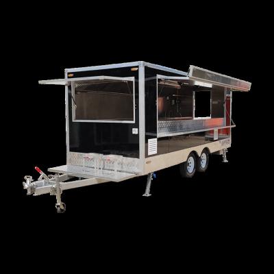 China Vegetable Processing Factory Food Truck Fast Food Truck Trailer Multifunctional Popular Outdoor Supply Food Cart for sale