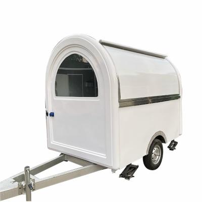 China Customized Vegetable Processing Plant Mobile 7.5ft Food Trailer Best Supply Cheap Food Truck for sale