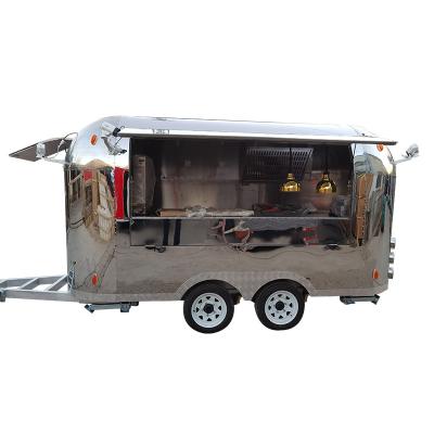 China European standard vegetable processing plant airstream food trailer food cart VW food truck factory direct moving bar for sale