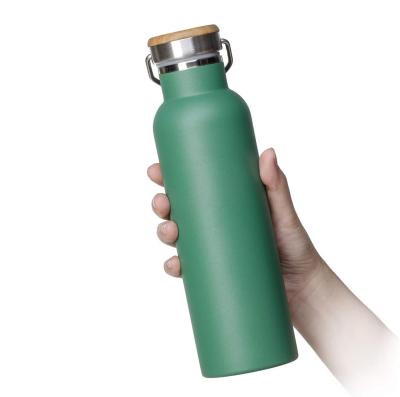 China Sustainable Metal Double Wall Stainless Steel Reusable Bottle With Custom Logo 20oz Vacuum Insulated Water Bottle for sale