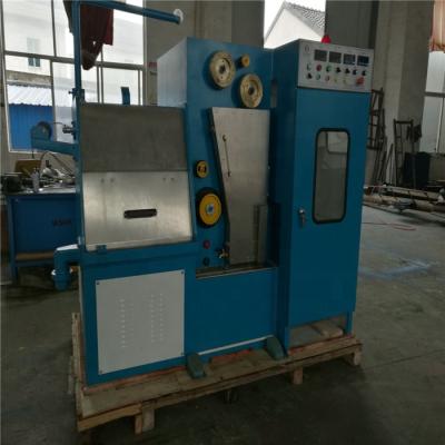 China Continuous Copper Fine Wire Drawing Machine With Annealer As Actual Size for sale