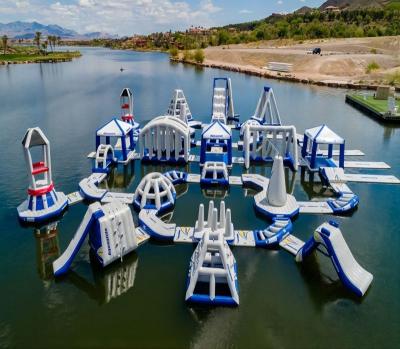 China PVC Best Selling Inflatable Floating Water Park Water Park Water Obstacle Challenge Park for sale