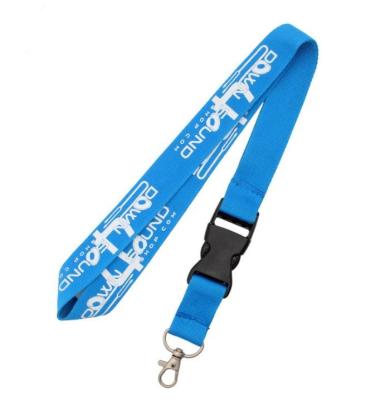 China Custom Made Lanyards Logo Custom Polyester Silk Screen Printing Lanyards With Card Holders For Promotion for sale