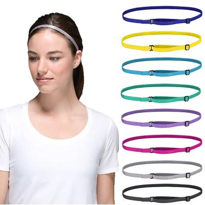 China Secure your hair without slipping or slipping during custom exercise headband wholesale sports fitness headband yoga custom headband adjustable elastic headbands for sale