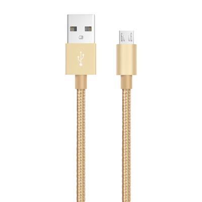 China Hot Sale 1m USB Mobile Phone Mirco Cable Fast Charging Data Cable High Quality For Android Phones for sale