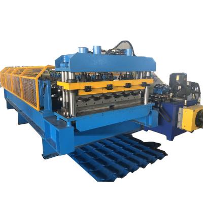 China Factory Glazed Tile Roll Forming Machine Step Tile Roof Roll Forming Machine Step Glazed Tile Roll Forming Machine for sale