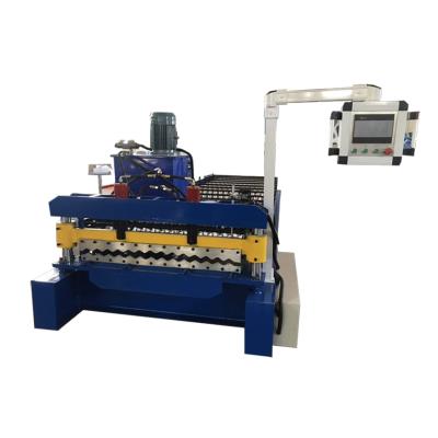 China Hotels Good Quality Galvanized Corrugated Sheet Roll Forming Machine For Sale for sale