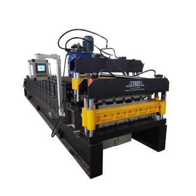 China High Quality Building Material Stores of Double Layer Roll Forming Machine Double Layer Color Steel Roll Forming Machine for Roof Panel for sale