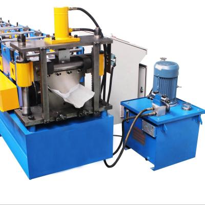 China Easy Operation Full Automatic Botou Metal Roof Tile Ridge Cap Forming Machine for sale