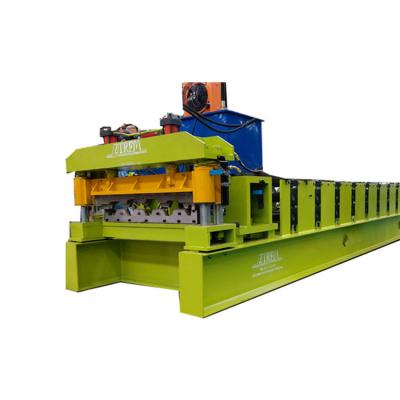 China Hot Sale Building Construction Floor Rolling Plate Making Machine GI Steel Deck Floor Roll Forming Machine for sale