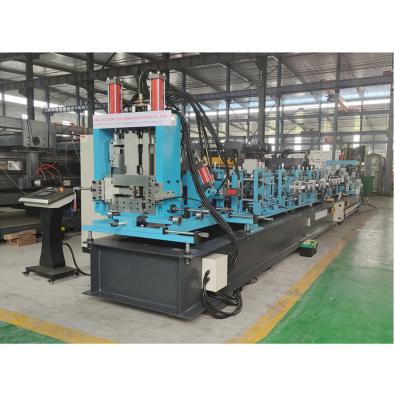 China Hotels Botou Factry Producing Quick Change Height CZ Profile Purlin Roll Forming Machine for sale