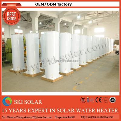 China 1.2 mm titanium steel & enameled coating 0.5mm hot sale solar water storage tank for sale