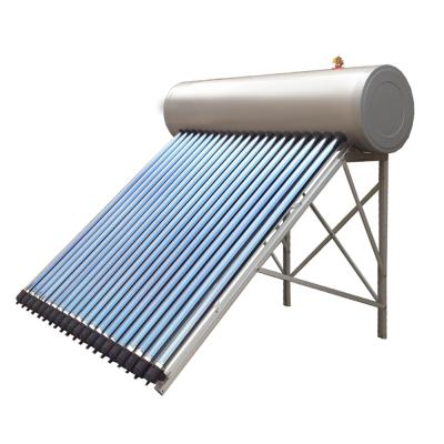 China Outdoor pressurized solar water heating system (enamel tank), good performance for sale