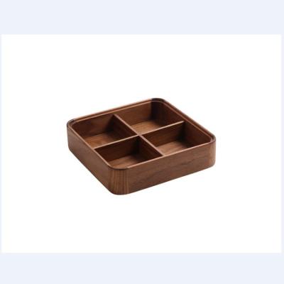 China Light luxury design antique style coffee table sunflower seed snack plate fruit box for sale