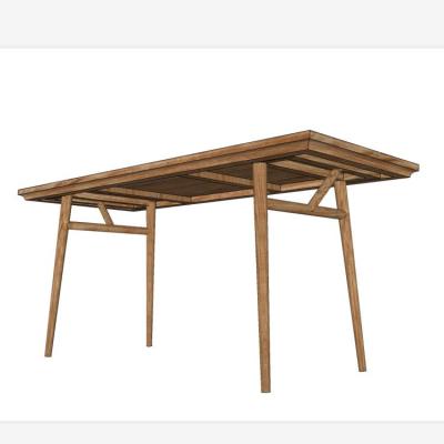 China modern sale guaranteed quality solid wood leg rectangular coffee table for sale