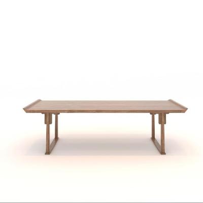 China Widely Used Modern Special Design Solid Dining Furniture Coffee Table Solid Wood Legs for sale