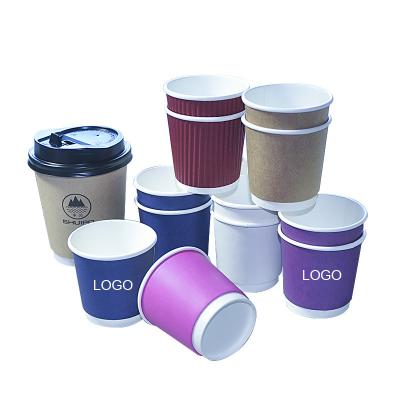 China Papercups Designs Biodegradable Wholesale Popular Coffee Tea Drinking Packaging Cup for sale