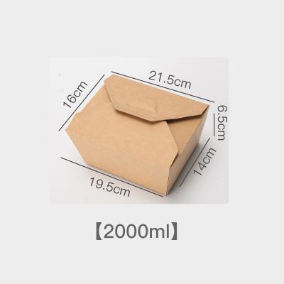 China Factory direct sale biodegradable paper sushi to go box biodegradable takeout box for sale