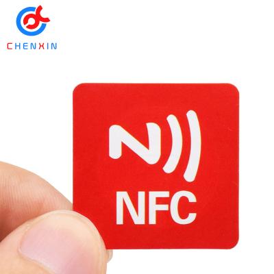 China Programmable Metal Sticker Competitive Price Waterproof/Waterproof 30mm Ntag213 Nfc Anti for sale