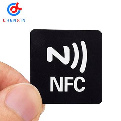 China Free Sample Competitive Price Ntag213 30mm Nfc HF Waterproof / Waterproof Anti Programmable Metal Sticker for sale