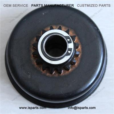 China Wholesale Go Kart Clutch 19.05mm Hole 16 Teeth #219 Premier Magnum Clutch 10x4.50-5 / 11x7.10-5 for sale