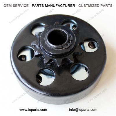 China 19.05mm Bore Go Kart Clutch 12T 5.5HP Centrifugal Engines For #41 #420 Chain 10x4.50-5 / 11x7.10-5 for sale