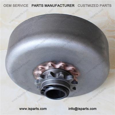 China 11T 5/8 Inch #35 Chain 15hp Engine Parts GE Centrifugal Clutch 10x4.50-5/11x7.10-5 for sale