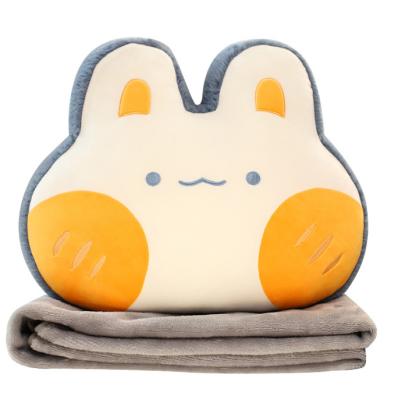 China Plush Cartoon Tile Blanket 2-in-1 Office Nap Pillow Quilt Blanket Blanket Blanket for sale