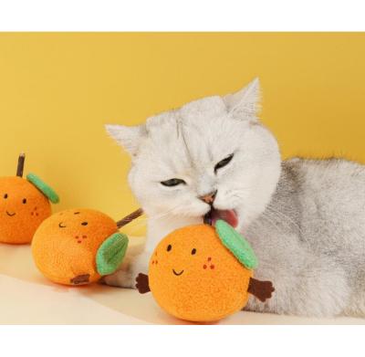 China Viable Plush Cat Toys Pet Catnip Toy Catnip Wall Ball Interactive Toys for sale