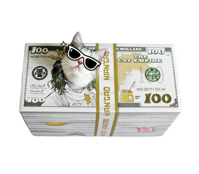 China Cat Toy Coins Paper Nest Customized Viable Cat Scratching Board Pet Toy Corrugated Cat House for sale