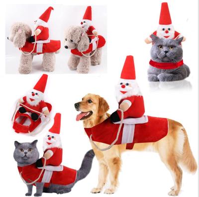 China Sustainable Christmas Dog Clothes For Dressing Up Dog Clothes Pet Equipment for sale