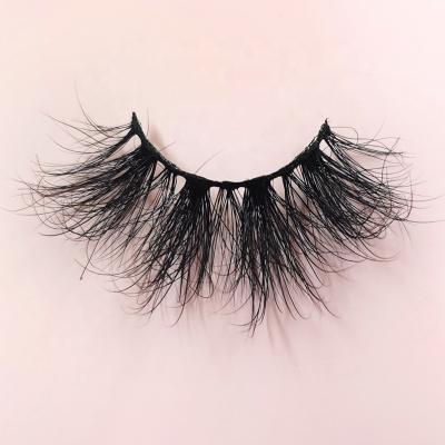 China 2022 Natural Soft Eyelashes 25 mm 3d Mink Eyelash With Magnetic Box Eyelashes Shade for sale