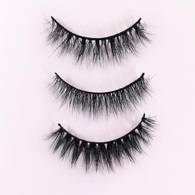 China Vegan Mink Lashes Natural Soft Private Label Long Lashes False Eyelashes Factory Wholesale Eye Lashes for sale