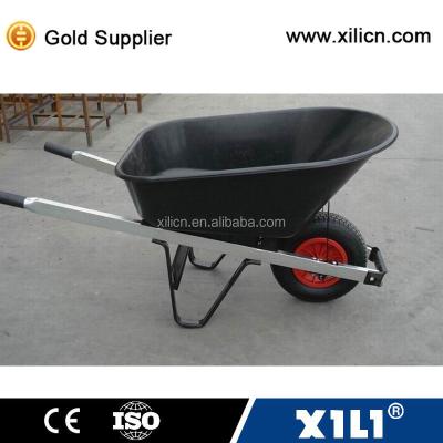 China Plastic Aluminum Handle Garden Concrete Wheelbarrow WB7801 for sale