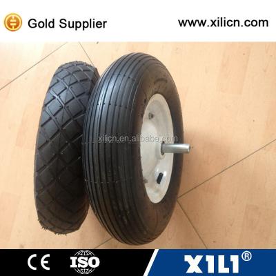 China Steel 8 inch 10 inch 13 inch 14 inch 16 inch wheelbarrow wheels for sale