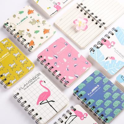 China 2020-2021 Customized Cute Thickened Spiral Notebook Planner Notebook Hardcover Spiral Journal Notebook Planner for sale