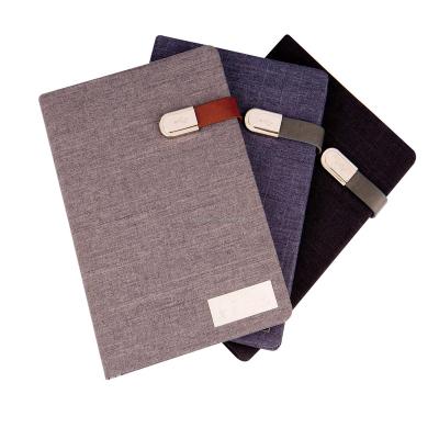 China Expensive Recycled and Eco-friendly Good Quality Cloth Covered Books Dairy Canvas Notebook from America for sale